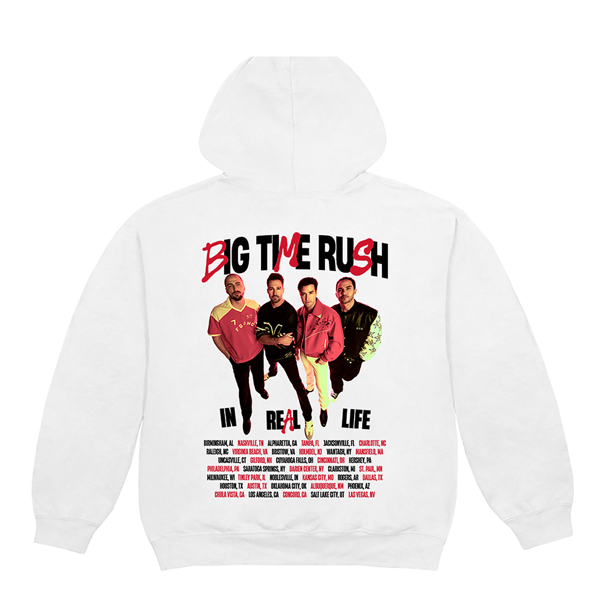 BTR In Real Life Worldwide 2025 Tour Hoodie