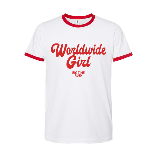 BTR Worldwide Girl Tee