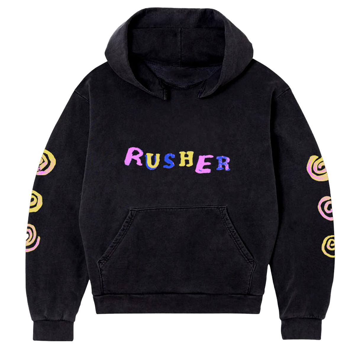 Rusher Hoodie - Black