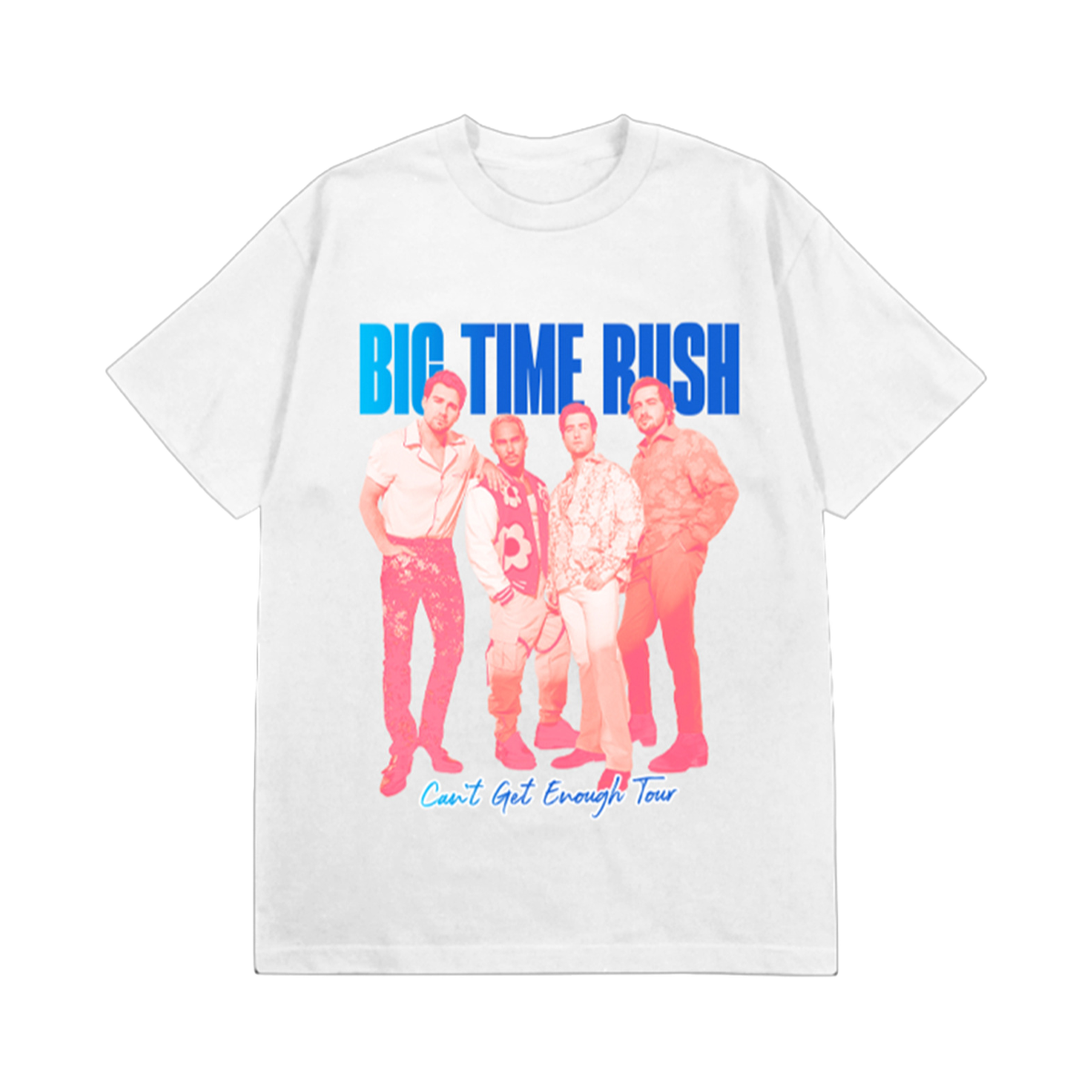 BTR Portrait Tee-Big Time Rush