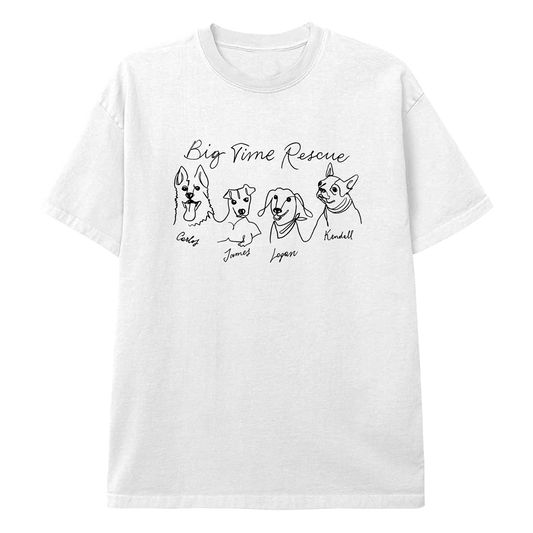 Big Time Rescue Tee - White-Big Time Rush