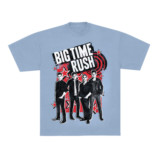 BTR In Real Life Worldwide 2025 Tour Tee - Blue