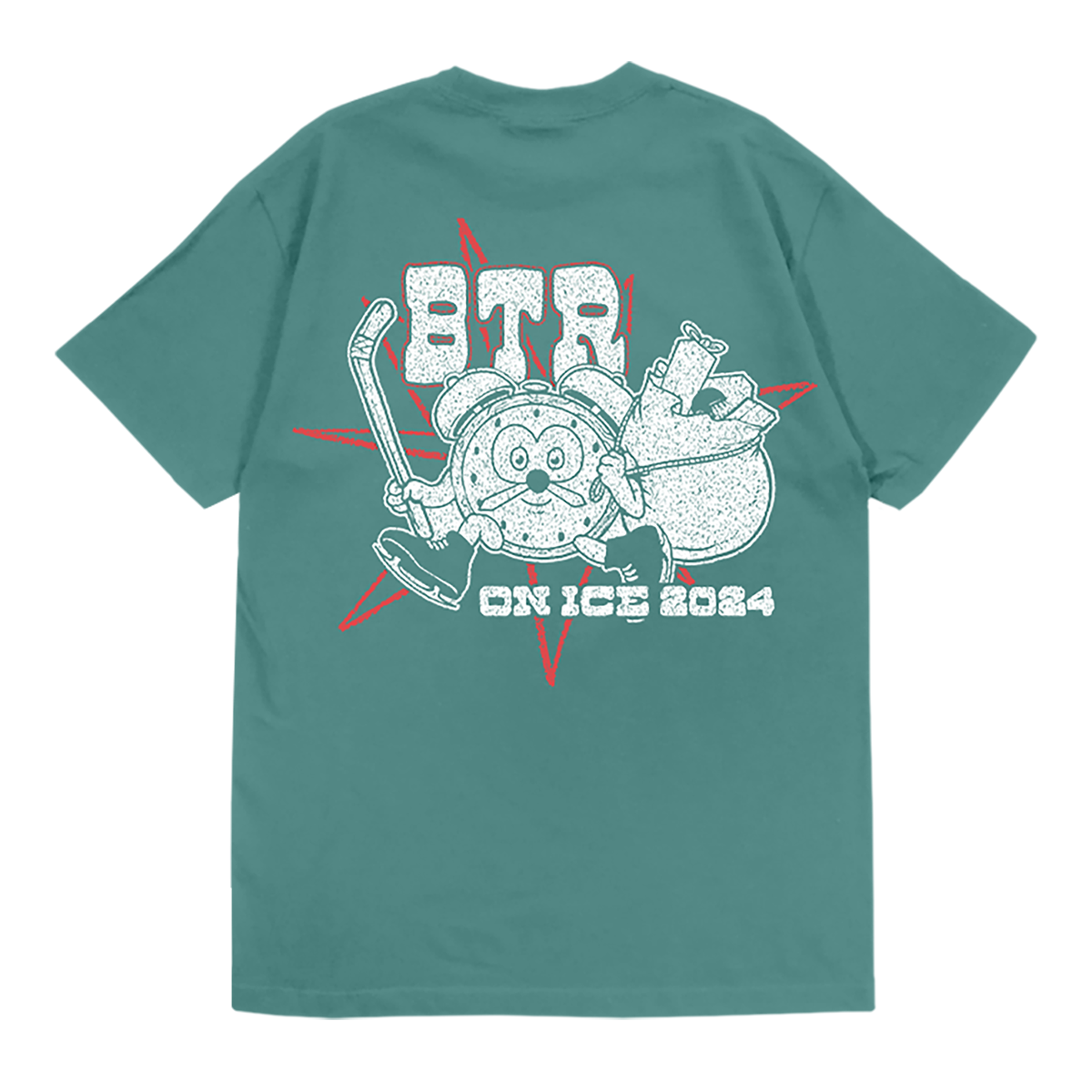 BTR On Ice! Green Tee