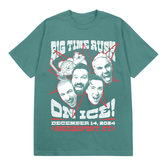 BTR On Ice! Green Tee