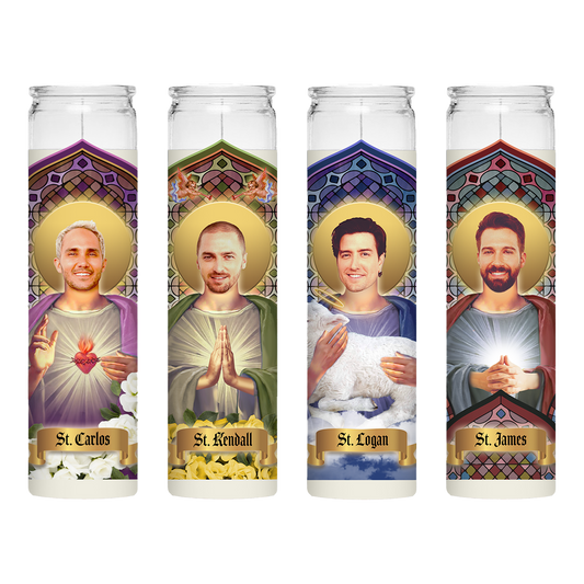 BTR Prayer Candle Set