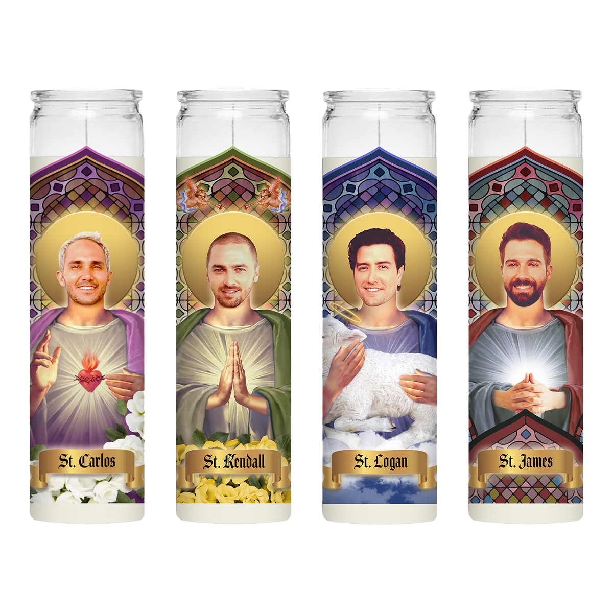 BTR Prayer Candle Set