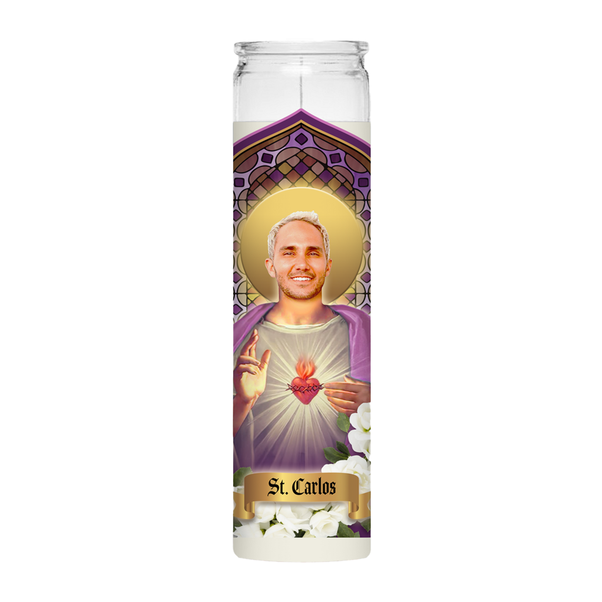 Carlos Prayer Candle