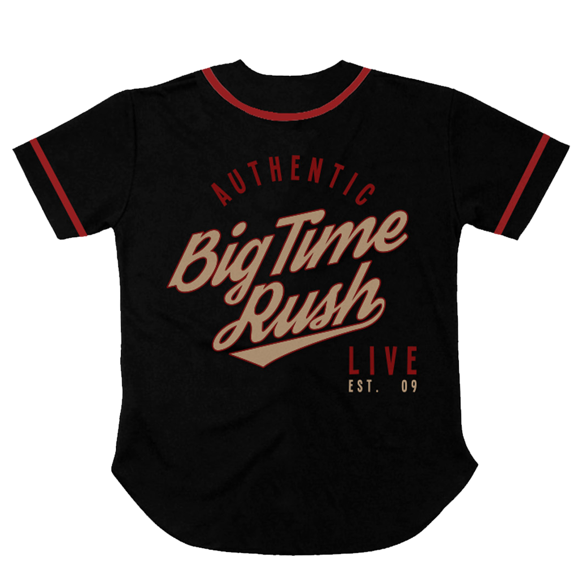 Big Time Rush Live Baseball Jersey